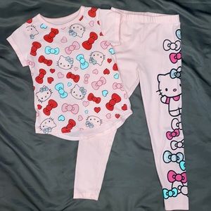 Hello Kitty girls matching set Size 5